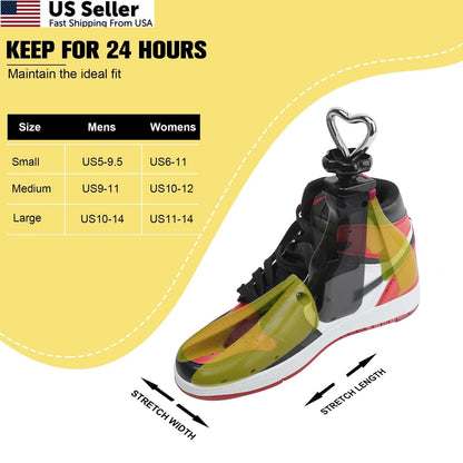 Shoe Stretchers for L (US Women 11-14, Men 10-14) - 1 Piece Yellow