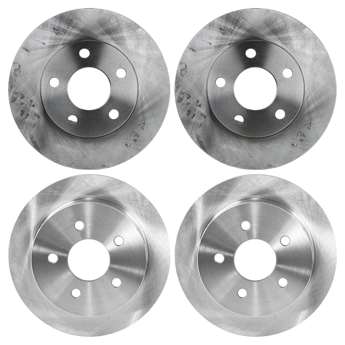 Front and Rear Brake Rotors for Pontiac Grand Am (1999–2005)