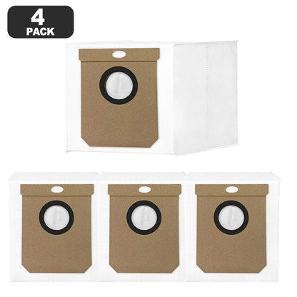 Vacuum Bag Set of 4 for Deerma DEMX70 DEMS30 (Base Station Dust Collector)