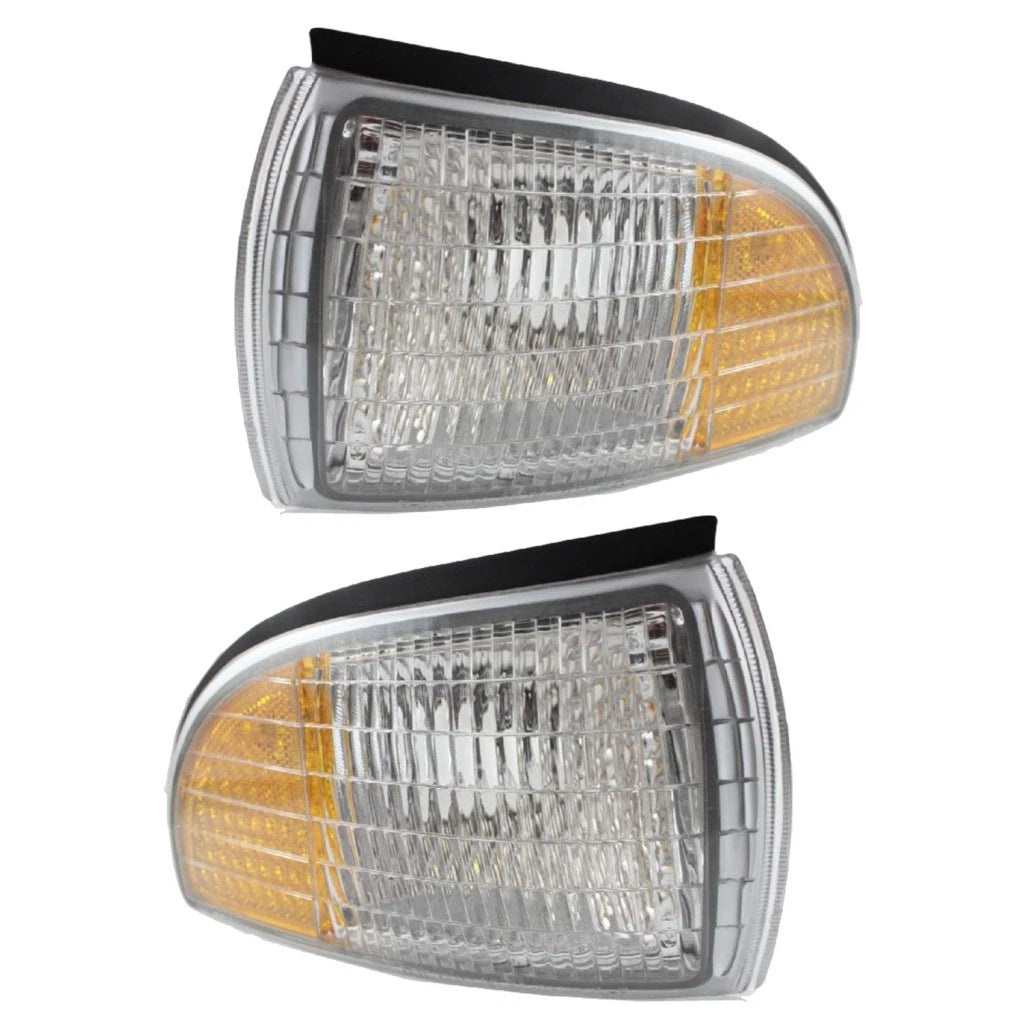 Set of 2 Side Marker Lights for Oldsmobile Custom Cruiser (1991–1992) MLX-PAIR-SHE740-170L-CL360A53, GM2520120