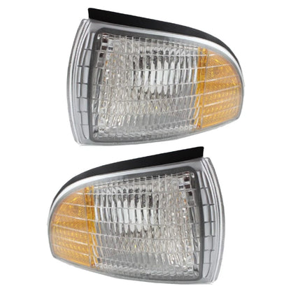 Set of 2 Side Marker Lights for Oldsmobile Custom Cruiser (1991–1992) MLX-PAIR-SHE740-170L-CL360A53, GM2520120