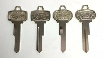 Ignition and Trunk Lock Blank Key Set for 1965–1966 Ford Mustang