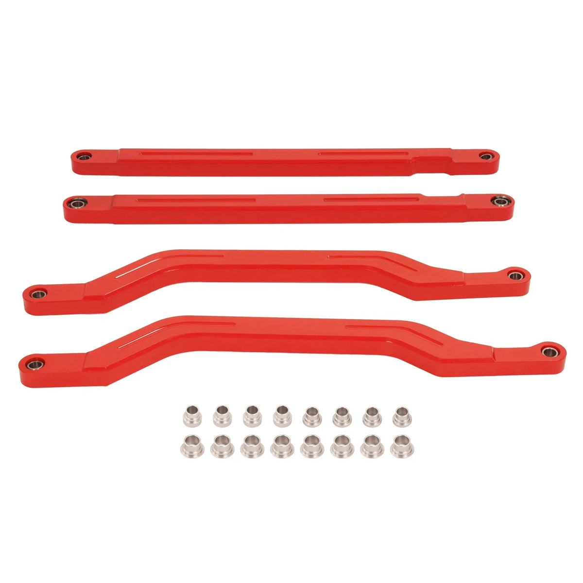 Red High Clearance Rear Radius Arms for Polaris RZR XP 1000 (2017–2023)