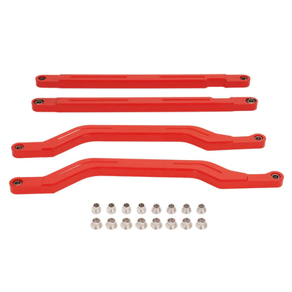 Red High Clearance Rear Radius Arms for Polaris RZR XP 1000 (2017–2023)