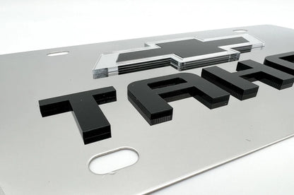 Chrome Metal License Plate Bracket Replacement for Chevy Tahoe (2015–2025)