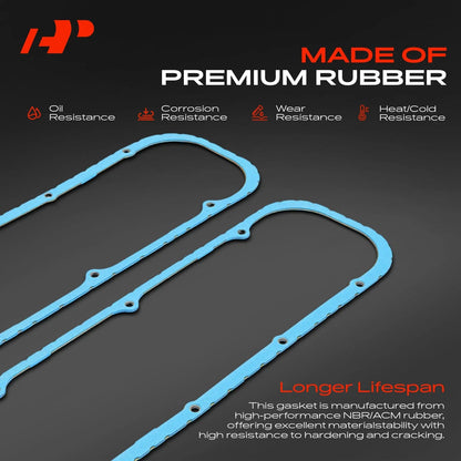 Engine Valve Cover Gasket Set for Chevrolet GMC C3500 Suburban (1990–1999)