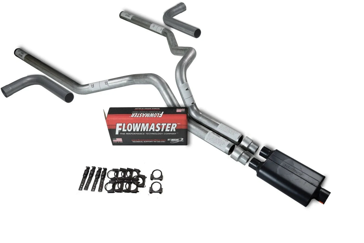 3" Dual Exhaust Kit for Chevy GMC 1500 (2007–2014) Flowmaster 40 Series