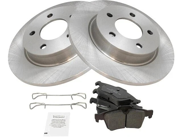 Rear Brake Pad and Rotor Kit for Mazda 3 2004-2005 (TB637JY)
