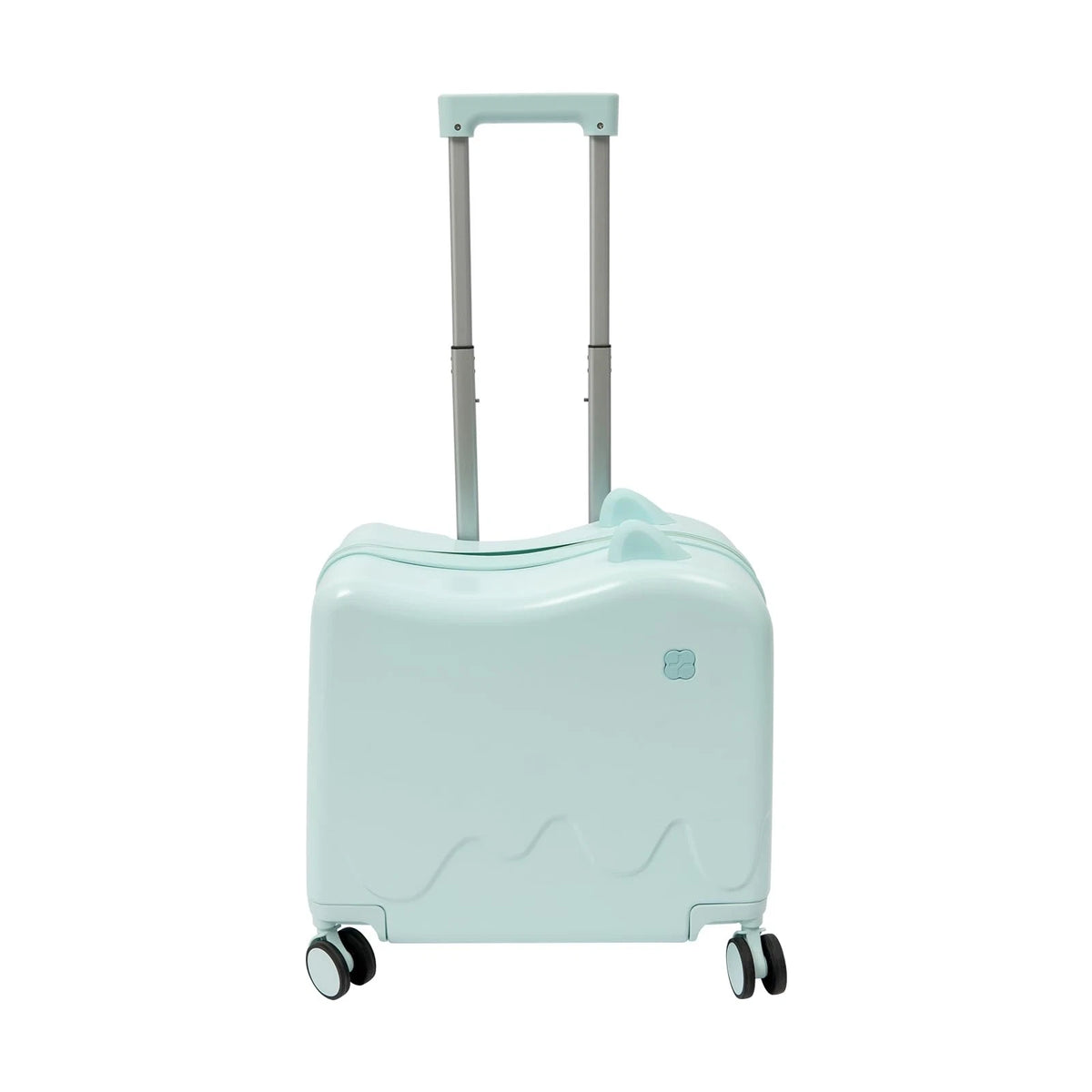 18" Kids Ride-On Suitcase Rolling Luggage with Lock for Children