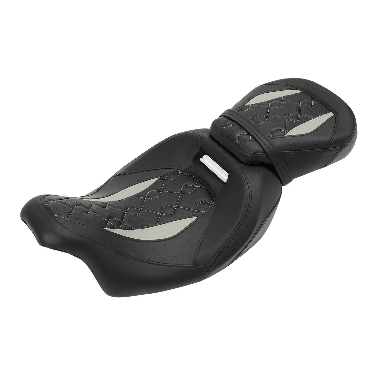 Driver Passenger Seat for Harley Touring Street Road Glide (2009–2023) Black