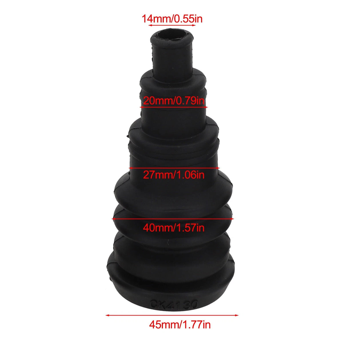 Rubber Firewall Grommet Set for 38in1in Lines (3 Piece Bundle)