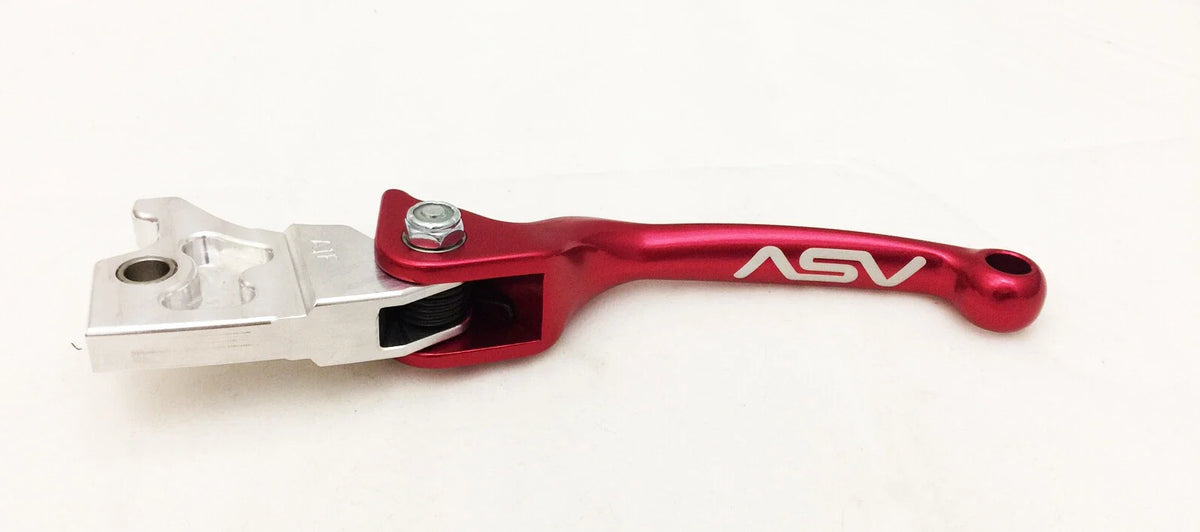 ASV F3 Front Brake Clutch Perch Levers Red for Banshee 350 Blaster 200 (1997–2006)