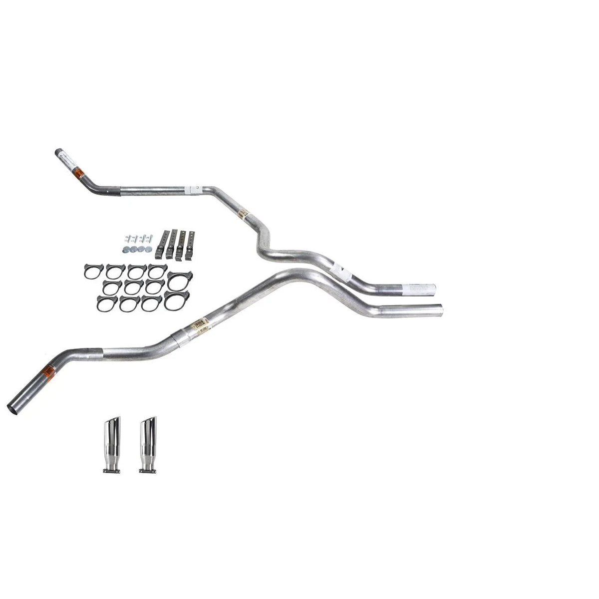 Dual Exhaust Pipe for Ram 1500 2500 3500 (2004–2006) No Muffler RC Tip