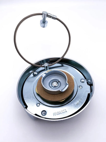 Gas Cap with Cable Twist On Replacement for 1967 Ford Mustang
