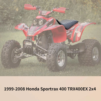 Black Non Slip Seat Cover Ribs for Honda Sportrax 400 TRX400EX (1999–2008)