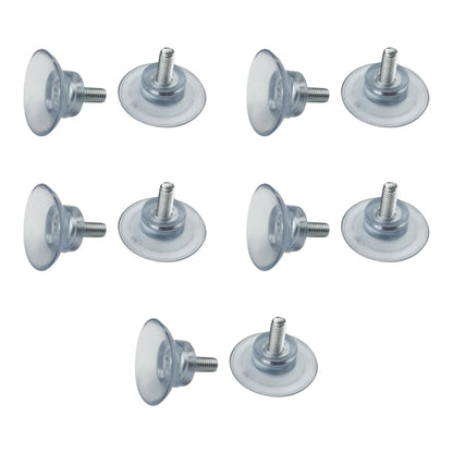 10-Pack Strong Suction Cups for Home Furniture Glass Table Top with M6 Screw