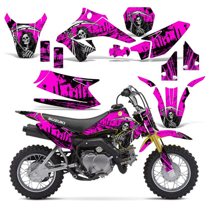 Graphic Stickers +#PLT Decals for Suzuki DRZ70 (2008–2016)
