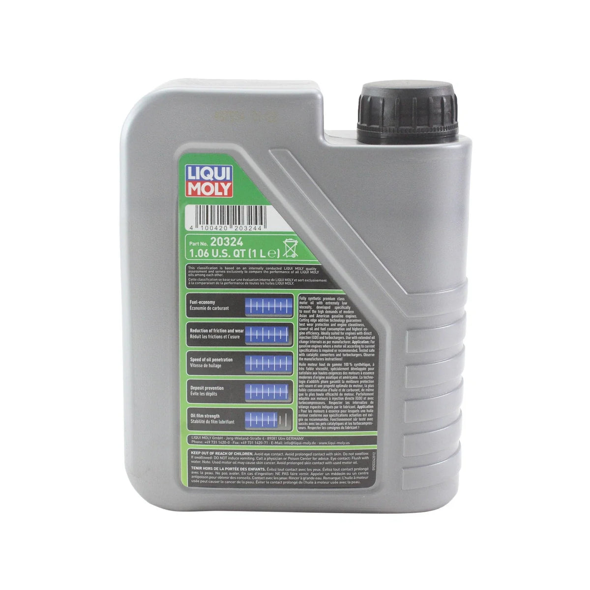 5L Liqui Moly Special Tec AA 0W16 Engine Oil Change Kit for Camry ES250 RAV4 (2018–2023)