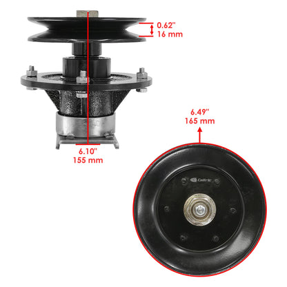 44" Deck Spindle with Blade for Toro Z147 Z148 Z150 (100-3977, 54-0010, 54-0010-03)