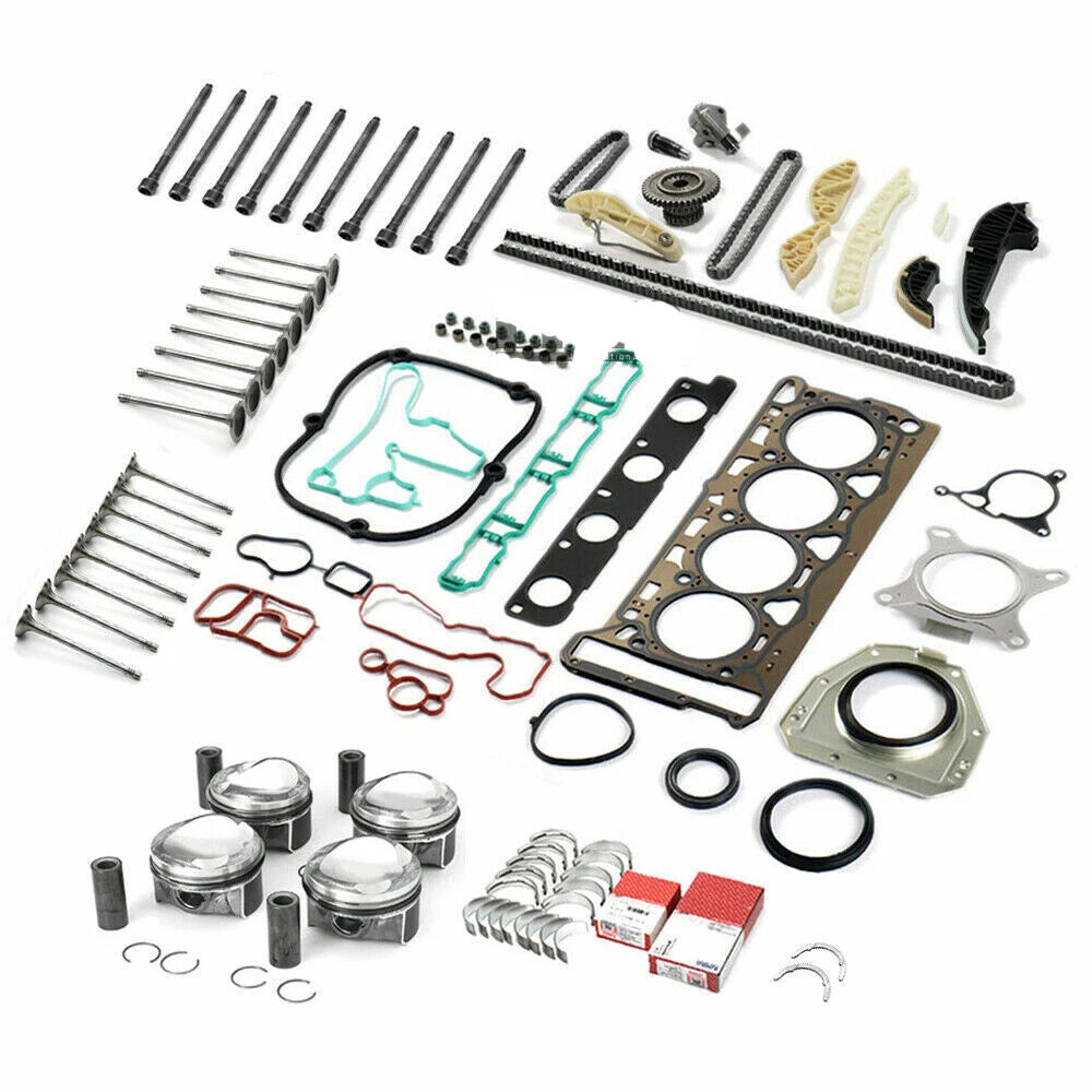 Engine Overhaul Rebuild Valves Kit for VW Audi Skoda 1.8TSI (2006–2016) 06H107065CP, 06H107065BF