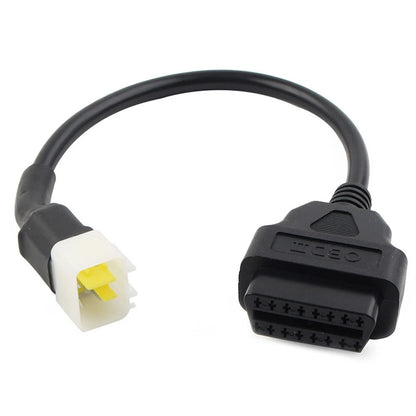 OBD2 Diagnostic Cable Adapter for Benelli Motorcycle (6 to 16 Pin)