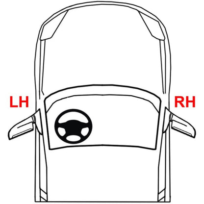 Window Regulator Pair for Toyota Sequoia (2001–2007) PLX-M0-USA-REPT491738-CL360A70, TO1550154, TO1551154
