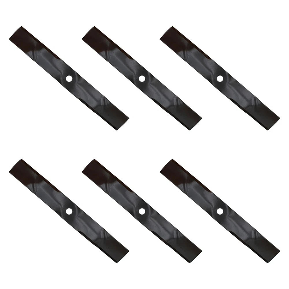 6 Mulching Blades for John Deere 54" GS25 GS45 GS75 GT235 LX288