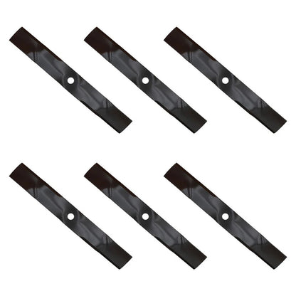 6 Mulching Blades for John Deere 54" GS25 GS45 GS75 GT235 LX288