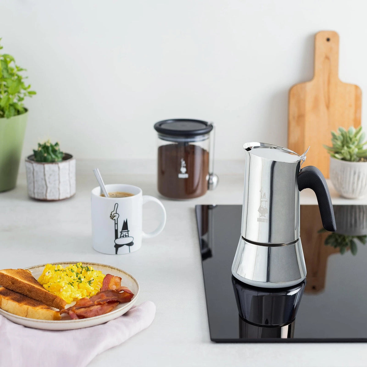 6-Cup Stovetop Coffee Maker for Bialetti Venus Induction