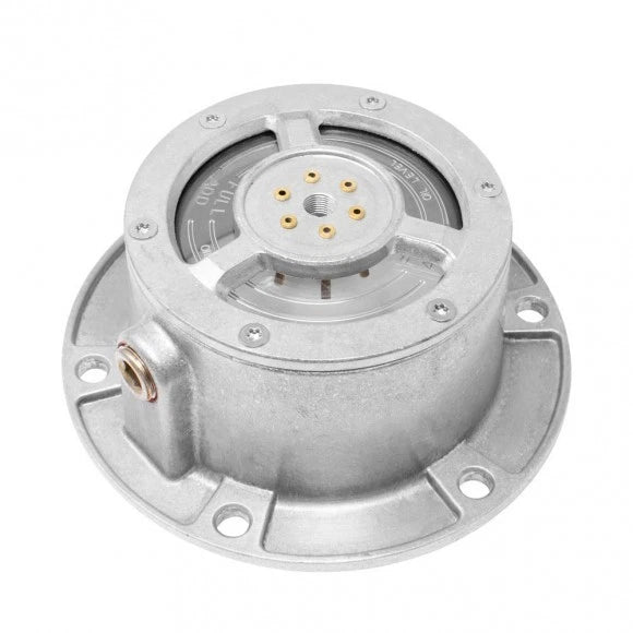 6 Holes Trailer Hub Cap with Refill Plug for (AGO-343-4370)