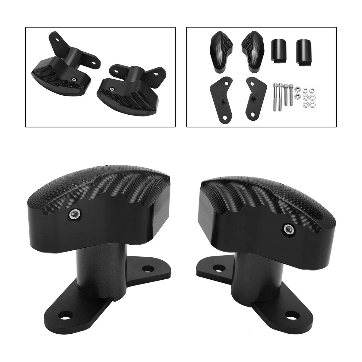 CNC Anti-Crash Frame Sliders Protector for Suzuki GSX-R1000 (2017–2023)