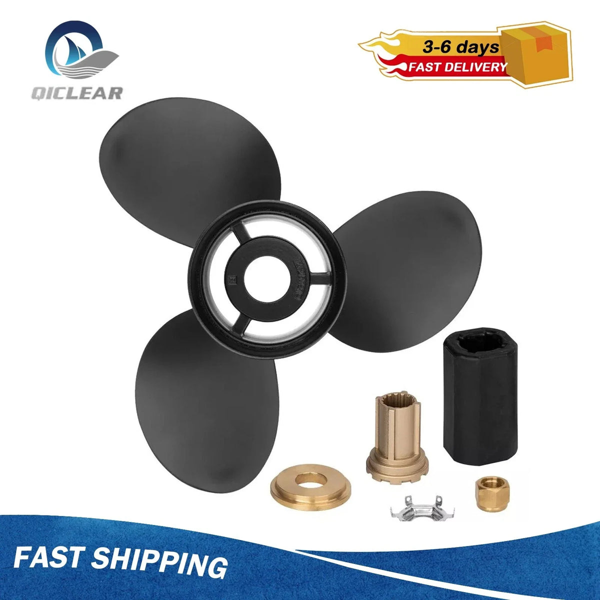 14.25 x 21 Propeller for Mercury 130-300HP (15 Spline, 48-832832A45, RH)