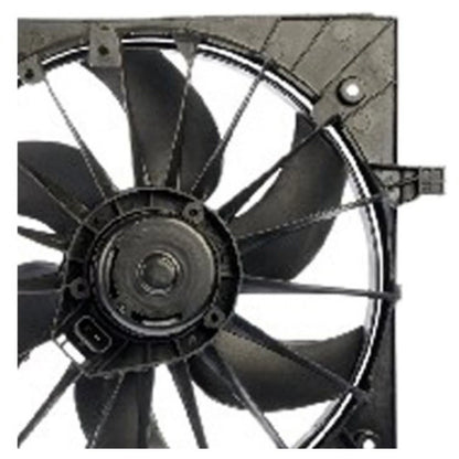 Cooling Fan Assembly for Jeep Patriot Compass Dodge Avenger (200) 621-029, REPD160904, FA70428, FA70557