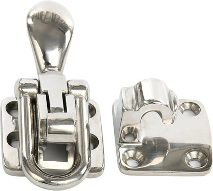 2X Stainless Steel 90 Degree Clamp Locking Cam Latches for Universal Fit