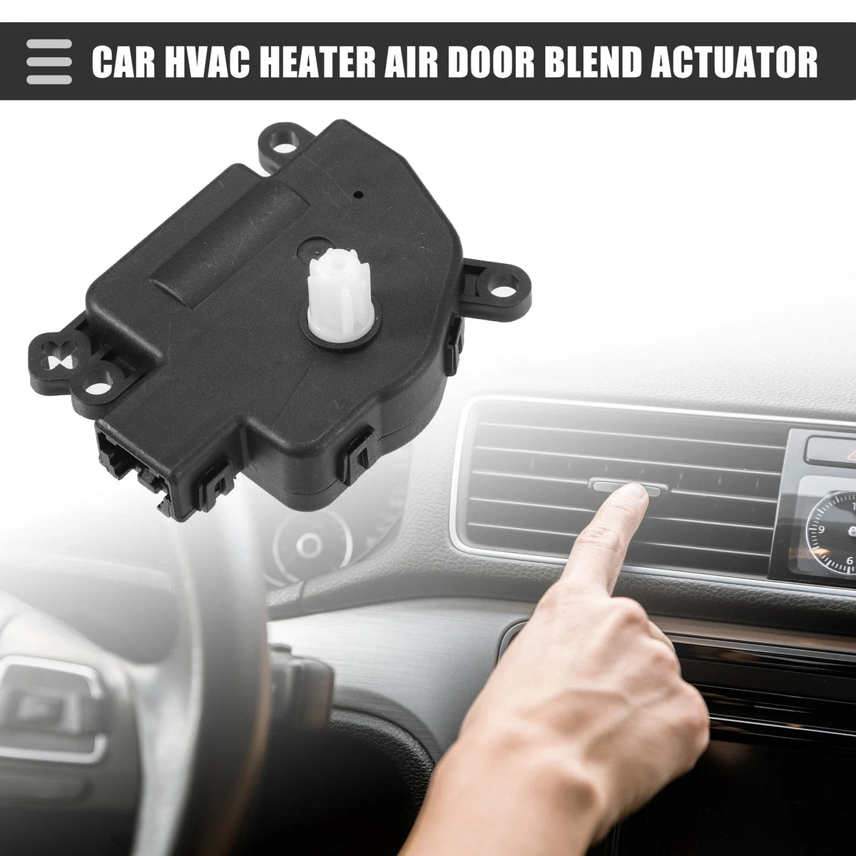HVAC Heater Air Door Blend Actuator for Ford Expedition (2007–2014) No. 7L1Z19E616A