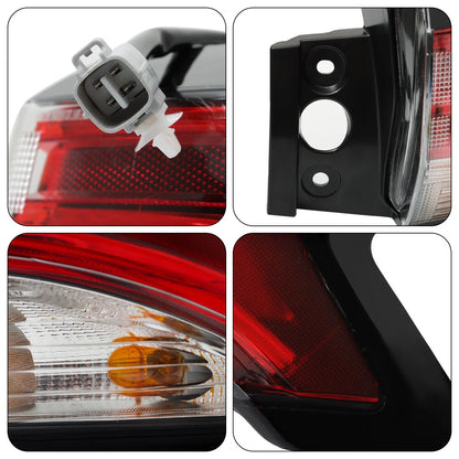 Right Tail Light for Toyota Sienna (2021–2022) 8155008070 LED RH Clear Red
