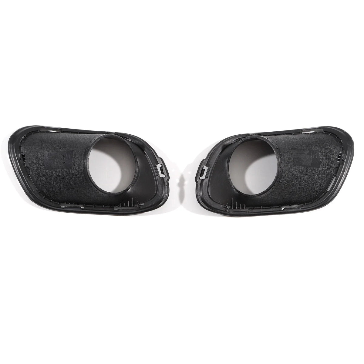 Set of 2 Front Bumper Fog Light Lamp Cover Bezels for Jeep Cherokee (2014–2018)