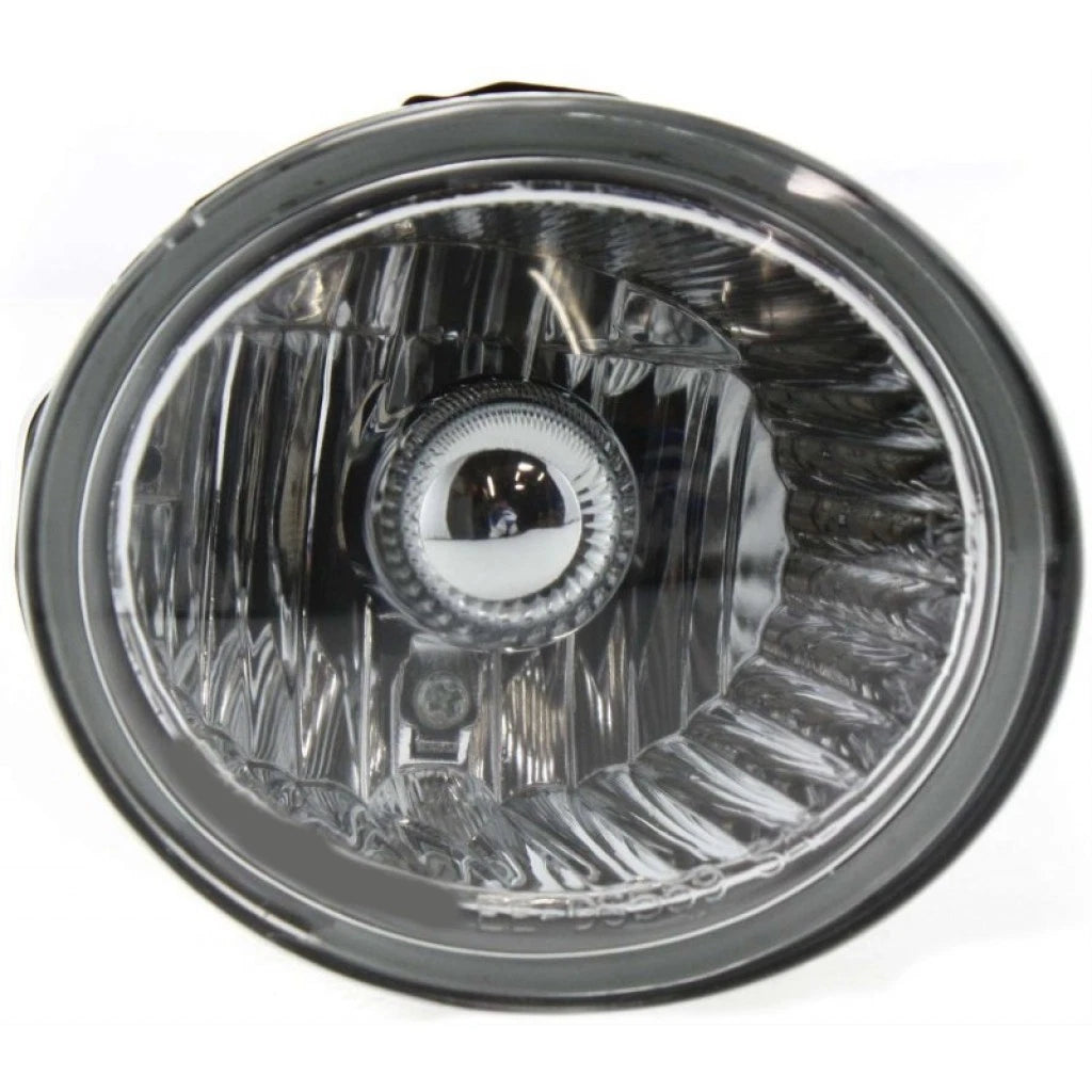 Fog Light for Nissan Murano (2003–2004) - Chrome, Clear Lens, LLX-NI2593111V-CL360A72, NI2593111
