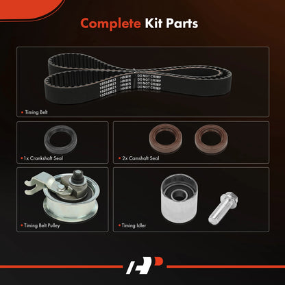 6X Timing Belt Kit for VW Jetta Beetle Golf Audi TT (2000) - 2523062, TCK306B