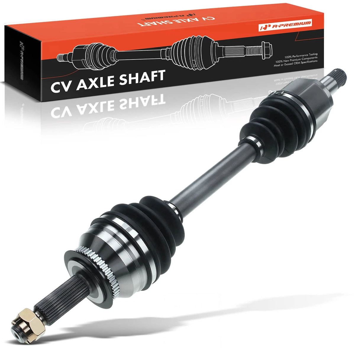 Front Left CV Axle Assembly for Hyundai Tiburon (2003–2005) 495012C510, 495012C511, 66-3465