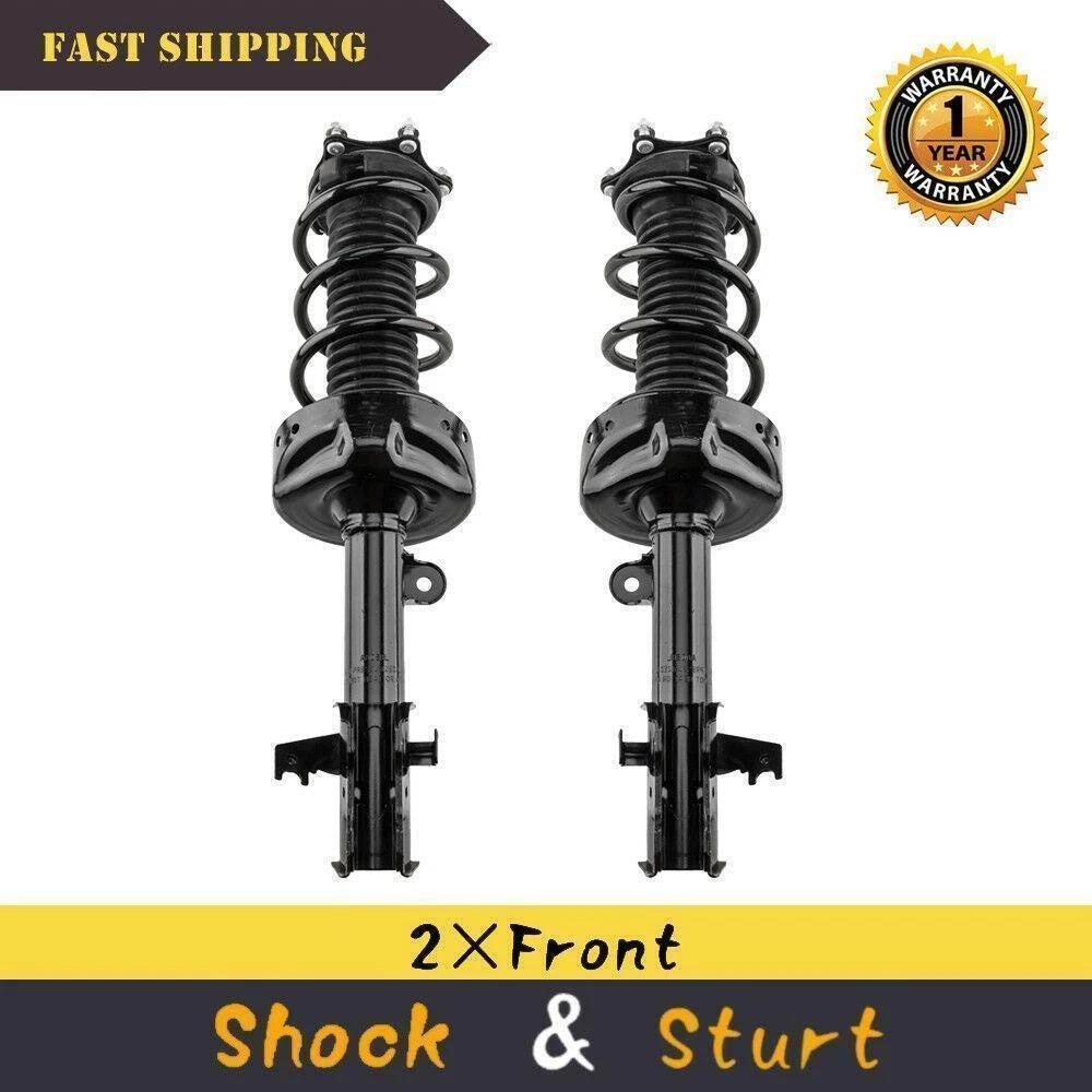 Pair of Front Struts w/ Coil Springs for Honda CR-V (272491, 272492)