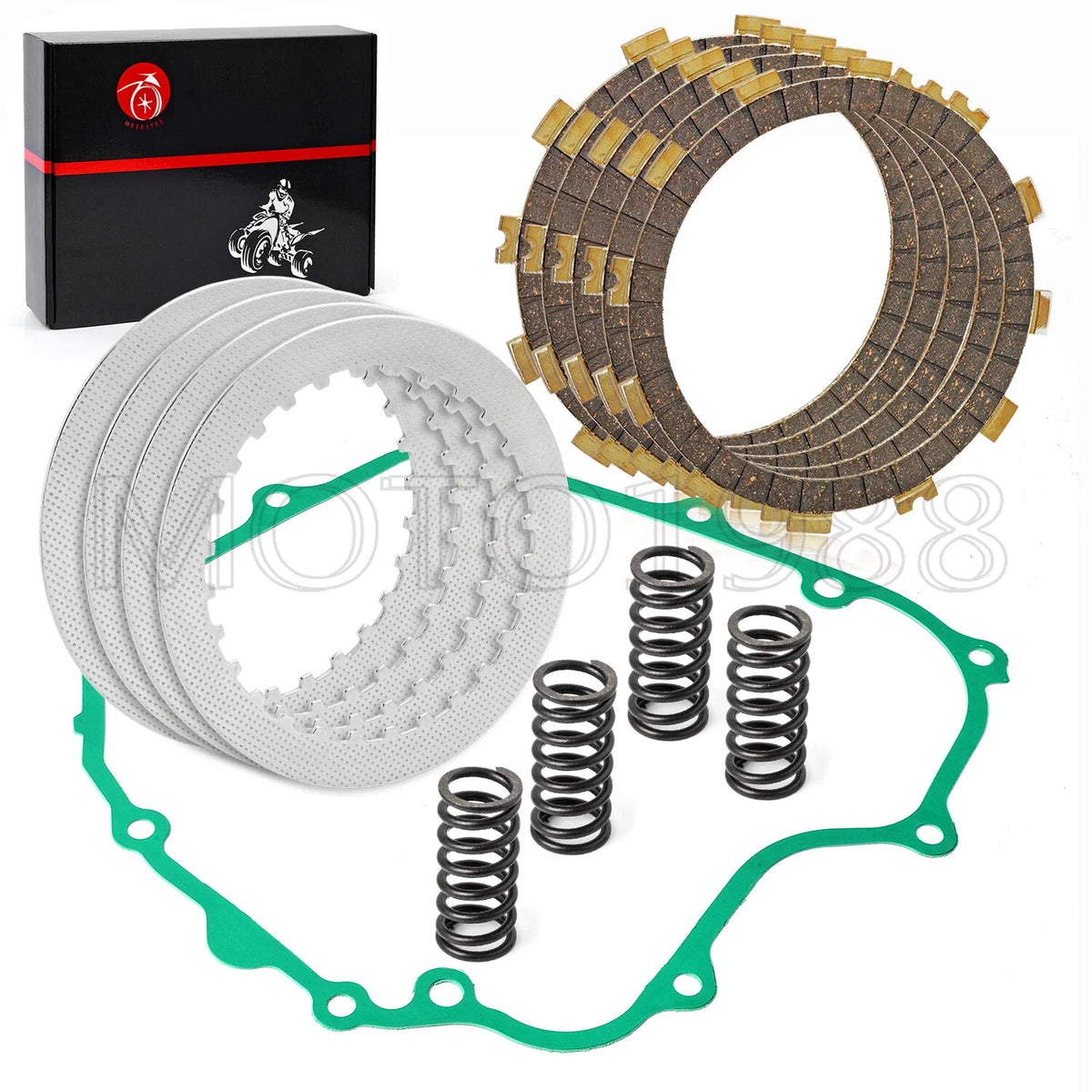 Complete Clutch Kit & Gasket for Kawasaki Ninja 250R EX250 (2008–2012)