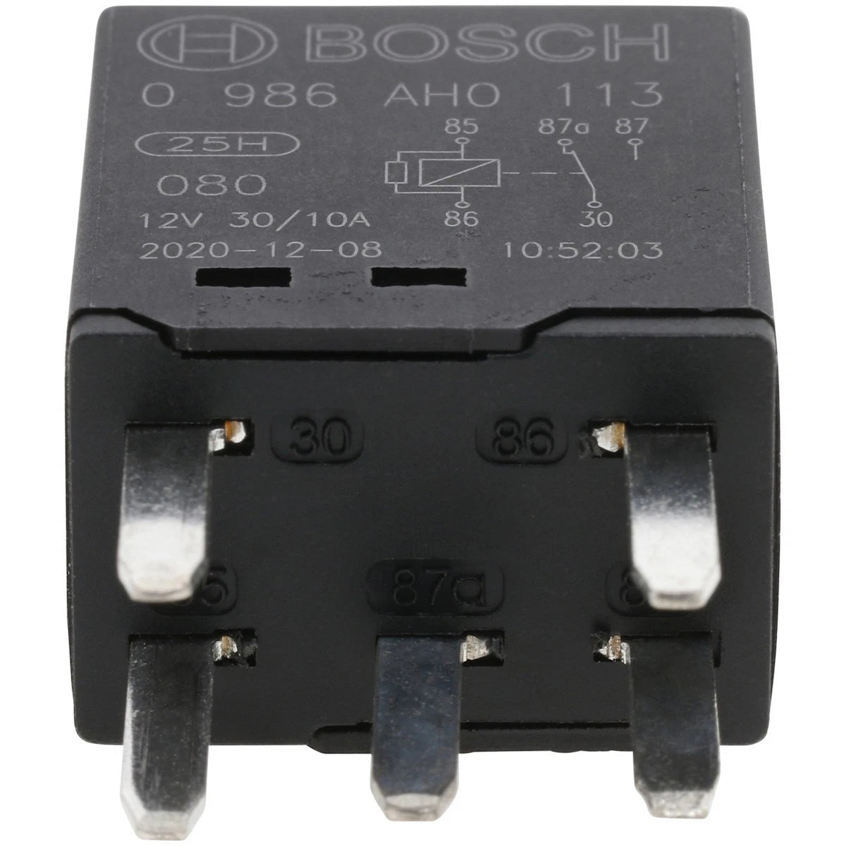 Bosch Fuel Pump Relay for Chevy C1500 C25 (1990–1998) 0986AH0113