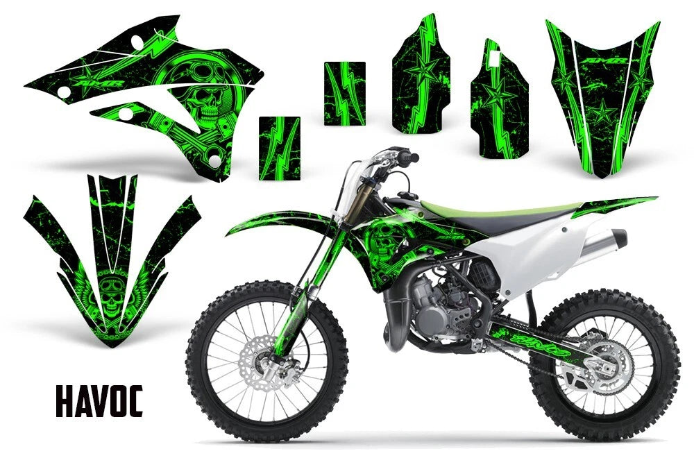 Graphic Stickers Decals for Kawasaki KX85 KX100 (2014–2021)