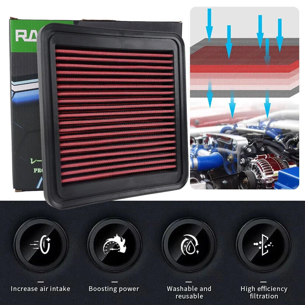 33-2304 Performance Air Filter for Subaru Outback WRX STi Legacy Impreza (2000–2023)