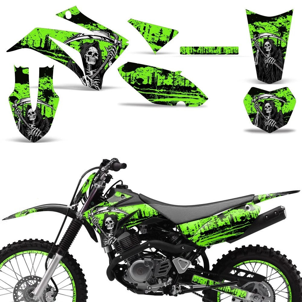 Graphic Stickers +#PLT/RIM Decals for Yamaha TTR125 (2008–2018)