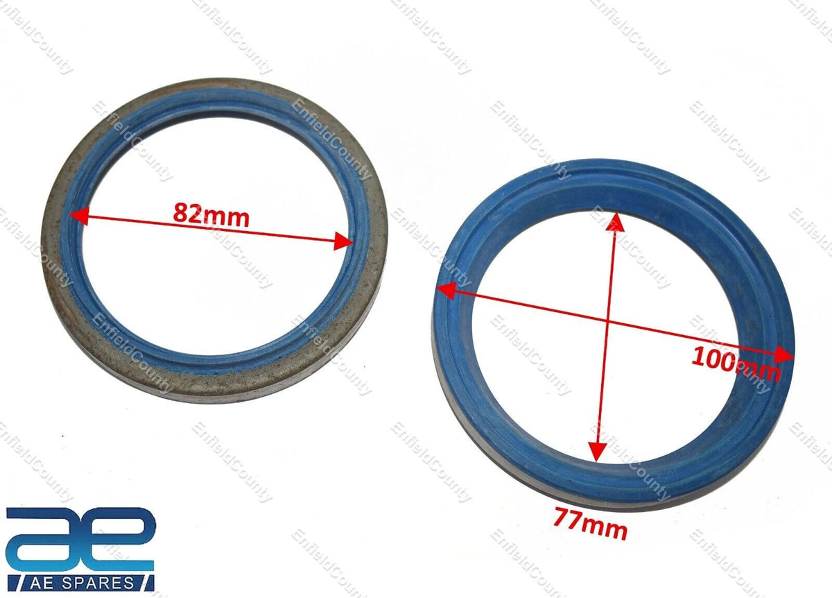 Front Axle Hub Sleeve and Seal for JCB Parts (2 Nos)