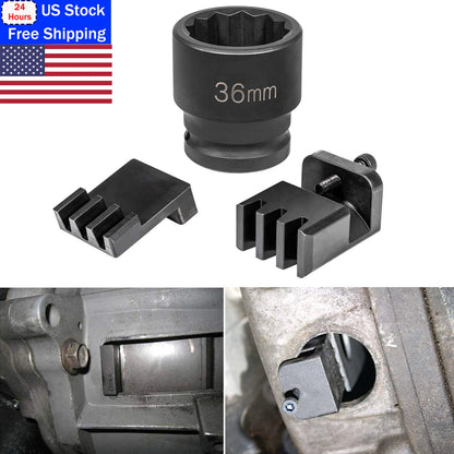 Flywheel Locking Socket Tool with 36mm 3/4" Socket for Duramax 2500/3500 (2001–2016)