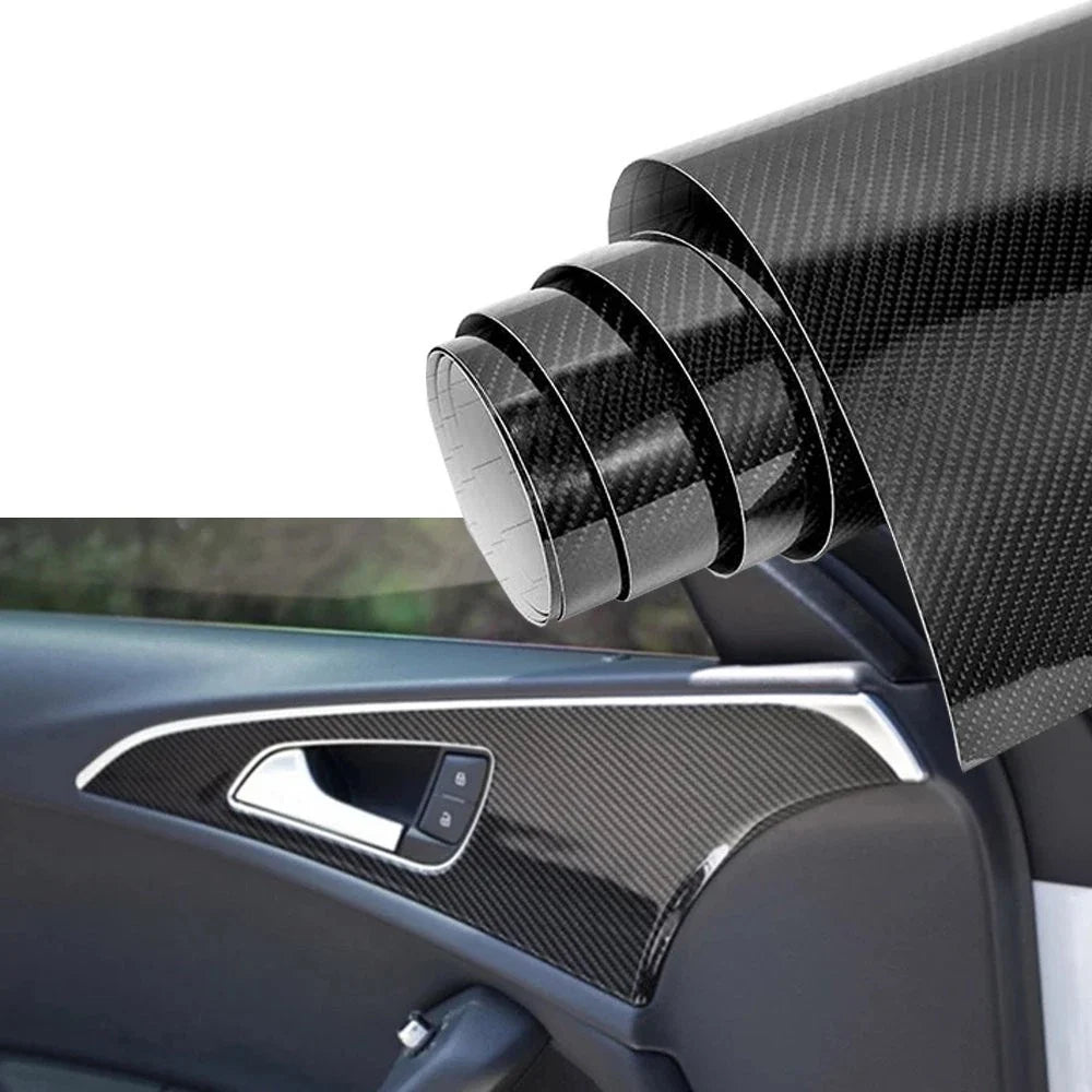 5D Carbon Fiber Vinyl Film Wrap for Automotive Applications (Bubble Free)