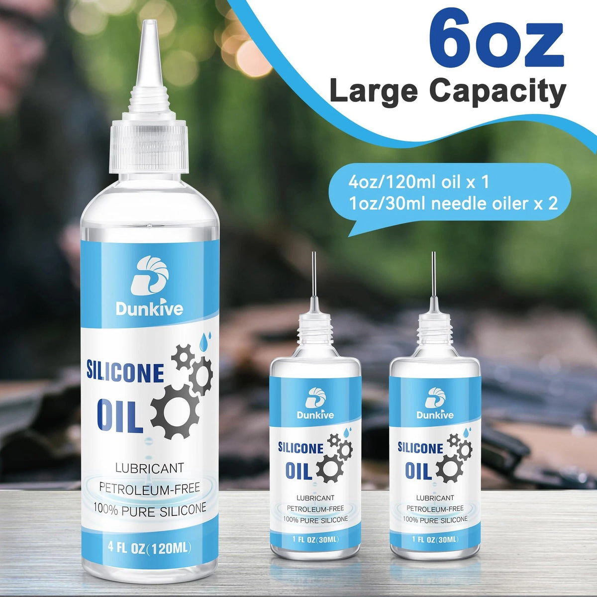 6 oz Airsoft Oil with Needle Oiler for Airsoft Guns (2010–2023)